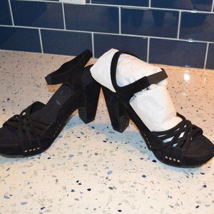 DONALD J PLINER Hally Black Platform Sandal Sz 8.5